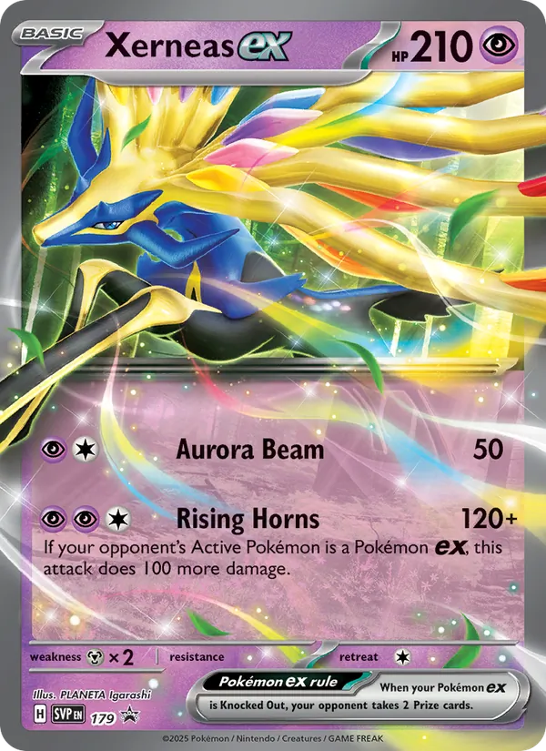 Xerneas ex, SVP Black Star Promos Nº 179
