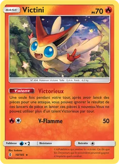 Victini, Gardiens Ascendants No. 10 Normal