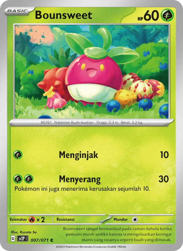 Bounsweet, Mara Bahaya Salju No. 007