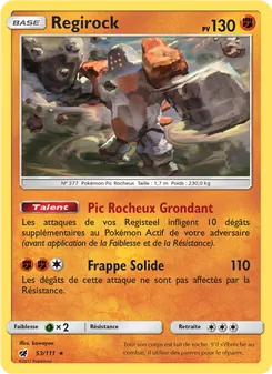 Regirock, Invasion Carmin No. 53 Normal