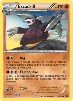 Excadrill, Emerging Powers No. 57 Normal