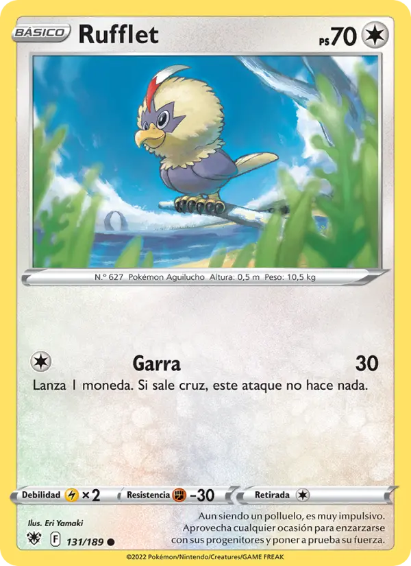 Rufflet, Resplandor Astral Nº 131