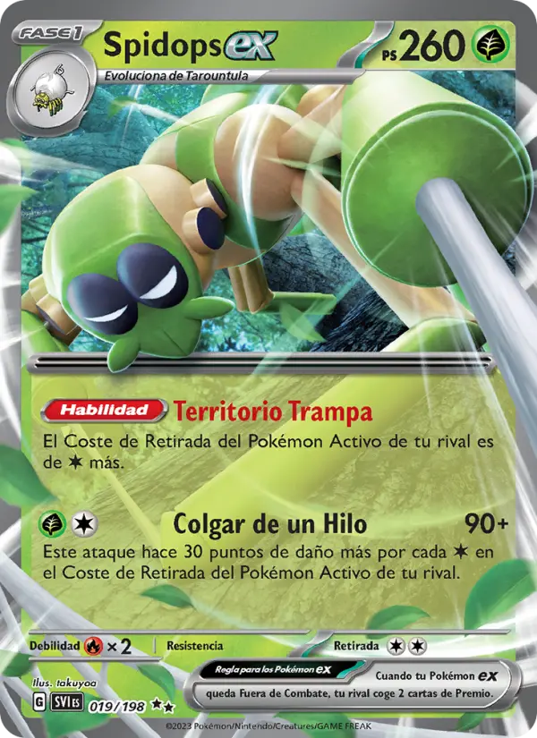 Spidops ex, Escarlata y Púrpura Nº 019
