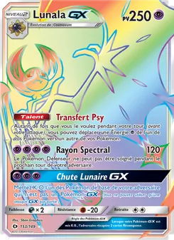 Lunala GX, Soleil et Lune Nº 153 Normal