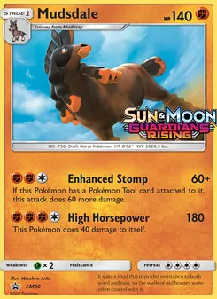 Mudsdale, SM Black Star Promos No. SM20 Normal