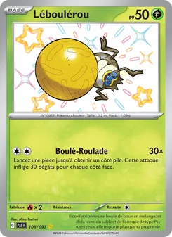Léboulérou, Destinées de Paldea No. 108 Holo