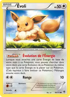 Évoli, Poings Furieux Nº 80 Normal