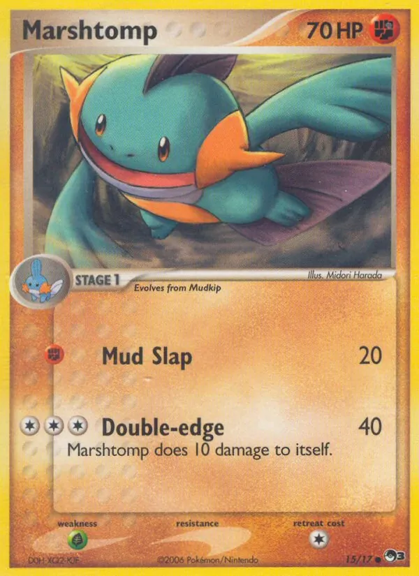 Marshtomp, POP Series 3 Nº 15