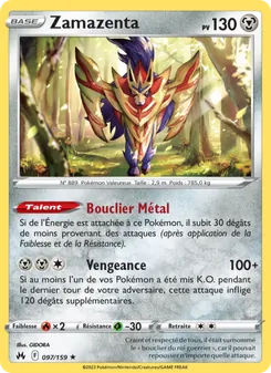 Zamazenta, Zénith Suprême Nº 097 Holo