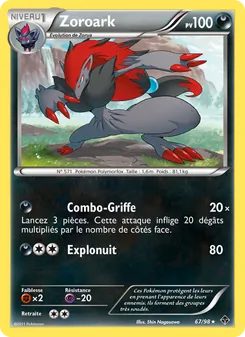 Zoroark, Pouvoirs Émergents Nº 67 Normal