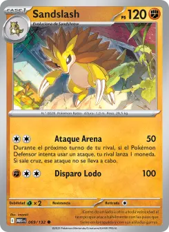 Sandslash, Megaevolución No. 069 Normal