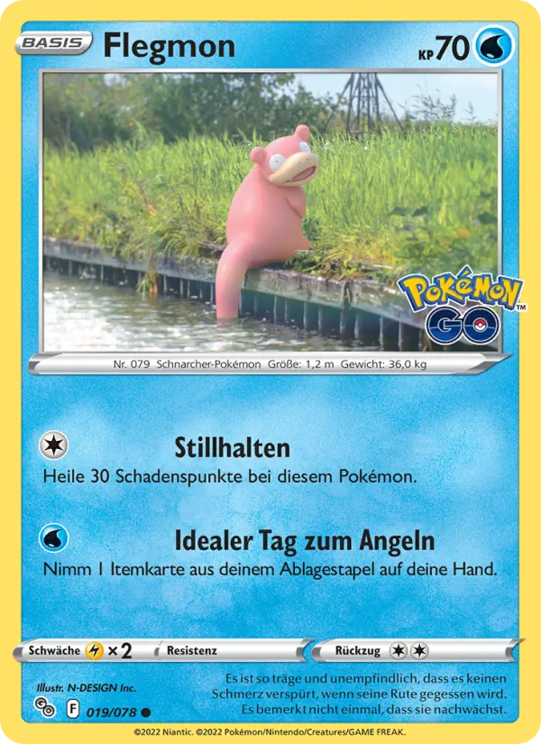 Flegmon, Pokémon GO No. 019