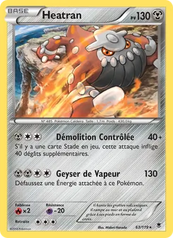 Heatran, Vigueur Spectrale Nº 63 Normal