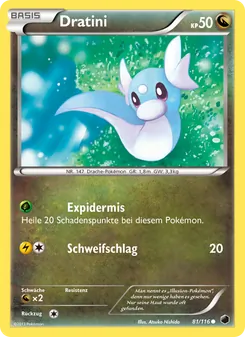 Dratini, Plasma-Frost No. 81 Normal