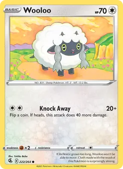 Wooloo, Fusion Strike No. 222 Normal