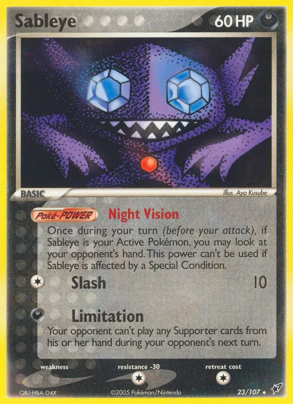 Sableye, Deoxys No. 23