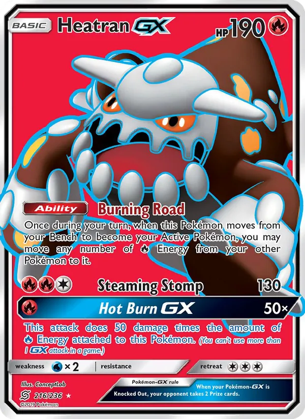 Heatran GX, Unified Minds Nº 216