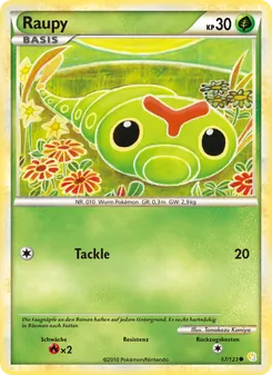 Raupy, HeartGold SoulSilver Nº 57 Normal