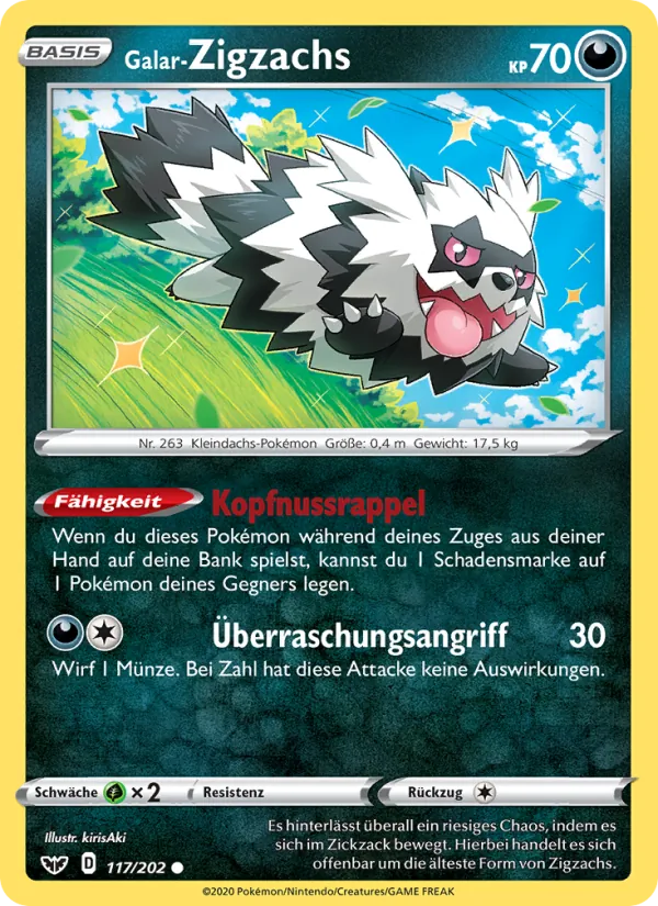 Galar-Zigzachs, Schwert & Schild No. 117