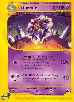 Starmie, Skyridge Nº 30