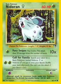 Nidoran♀, Legendary Collection Nº 82 Normal