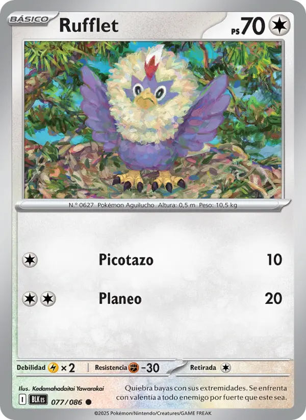 Rufflet, Fulgor Negro No. 077