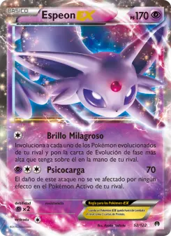 Espeon EX, TURBOLímite No. 52 Normal