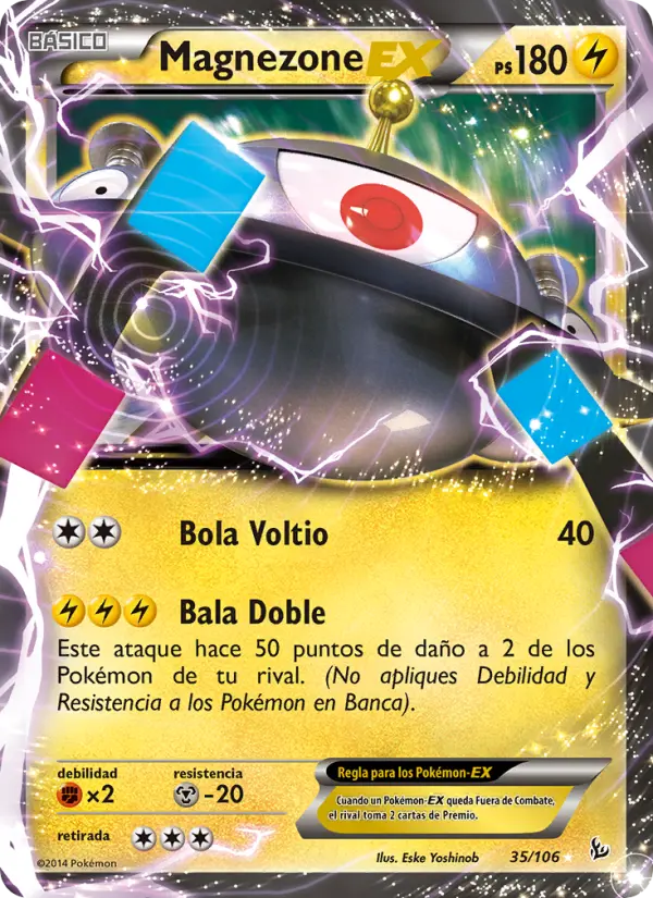 Magnezone EX, Destellos de Fuego Nº 35