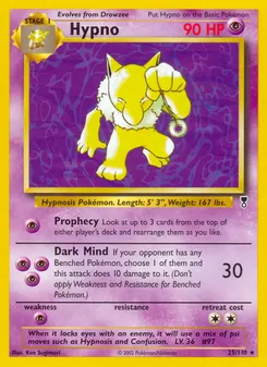 Hypno, Legendary Collection No. 25 Normal