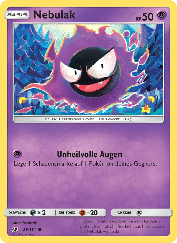 Nebulak, Aufziehen der Sturmröte No. 36