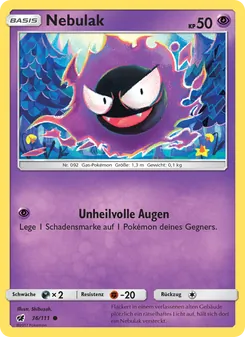 Nebulak, Aufziehen der Sturmröte No. 36 Normal