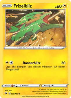 Frizelbliz, Flammende Finsternis Nº 58 Normal