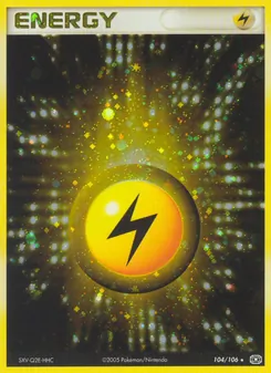 Lightning Energy, Emerald No. 104 Holo