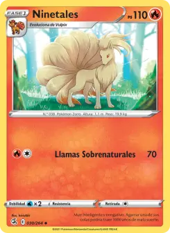 Ninetales, Golpe Fusión No. 30 Normal