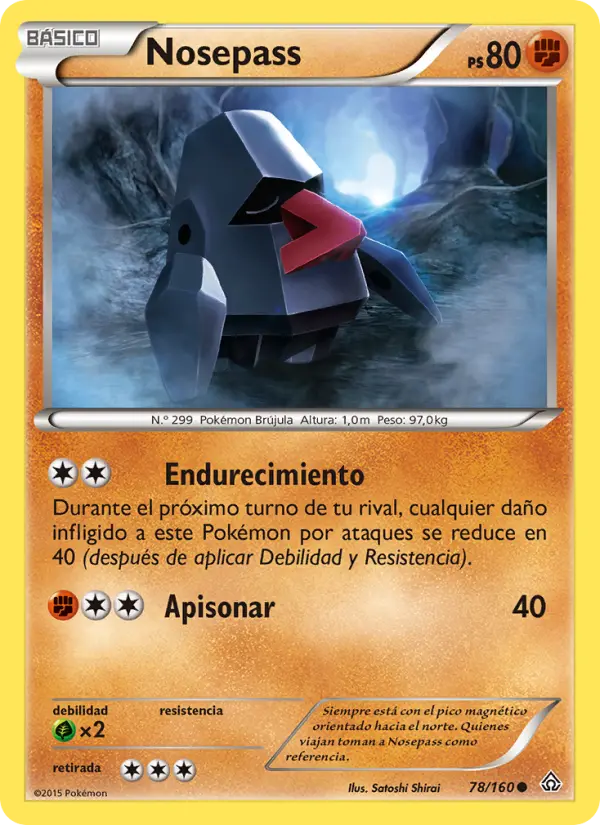 Nosepass, Duelos Primigenios Nº 78