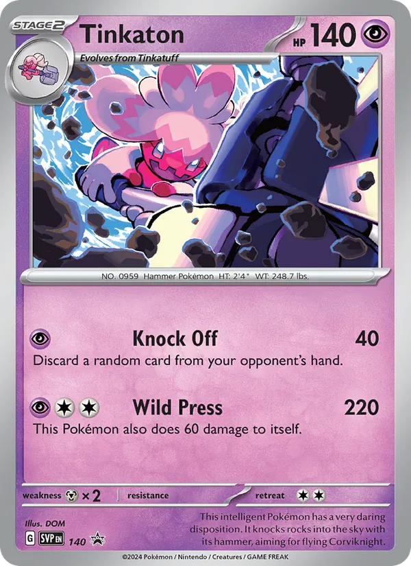 Tinkaton, SVP Black Star Promos Nº 140