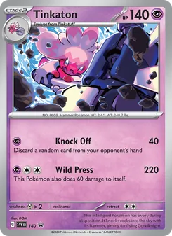 Tinkaton, SVP Black Star Promos No. 140 Holo