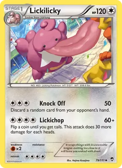 Lickilicky, Furious Fists No. 79 Normal