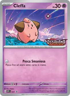 Cleffa, SVP Black Star Promos Nº 037 Holo