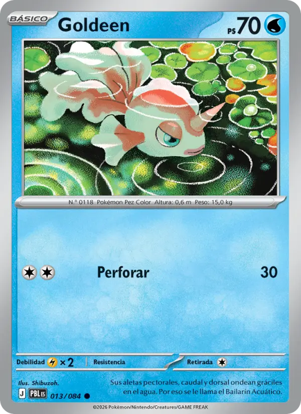 Goldeen, Oscuridad Absoluta No. 013