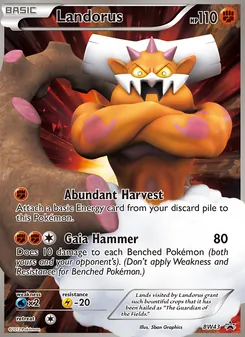 Landorus, BW Black Star Promos Nº BW43 Normal