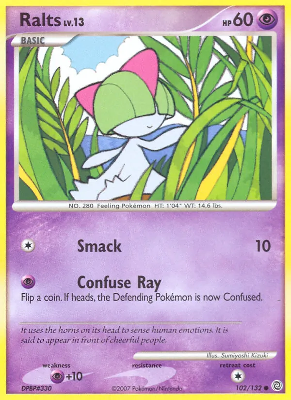 Ralts, Secret Wonders Nº 102