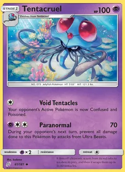 Tentacruel, Team Up No. 61 Normal