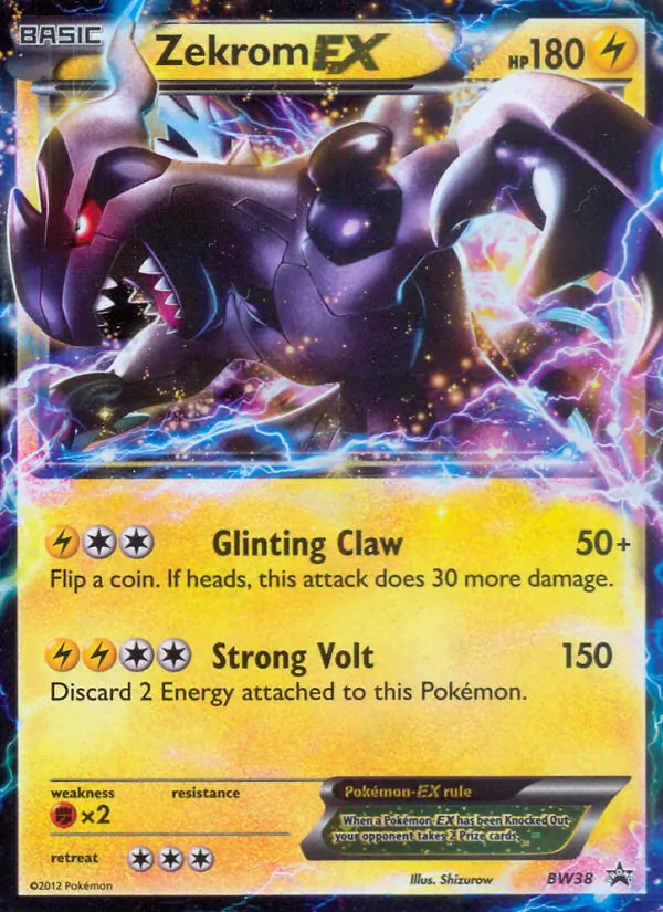 Zekrom-EX, BW Black Star Promos No. BW38