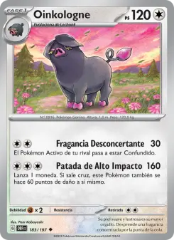 Oinkologne, Llamas Obsidianas No. 183 Normal