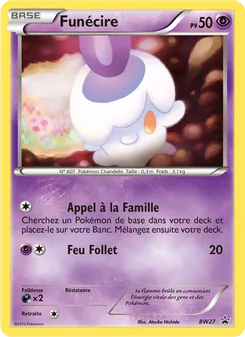 Funécire, Promo BW Nº BW27 Normal