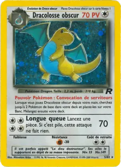 Dracolosse obscur, Team Rocket No. 5