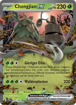Chongjian-ex, Entwicklungen in Paldea No. 027 Holo