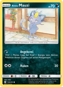 Alola-Mauzi, Welten im Wandel No. 128 Normal