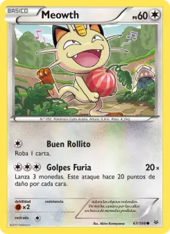 Meowth, Cielos Rugientes No. 67 Normal